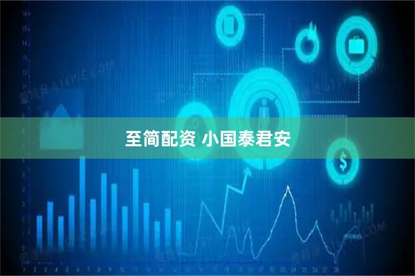 至简配资 小国泰君安
